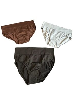 3 Pack Seamless Maternity Underwear XL Nude Black Destination Maternity